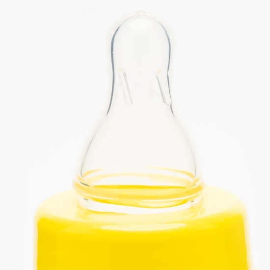 Biberon formă rață galben, +0 luni, 250ml