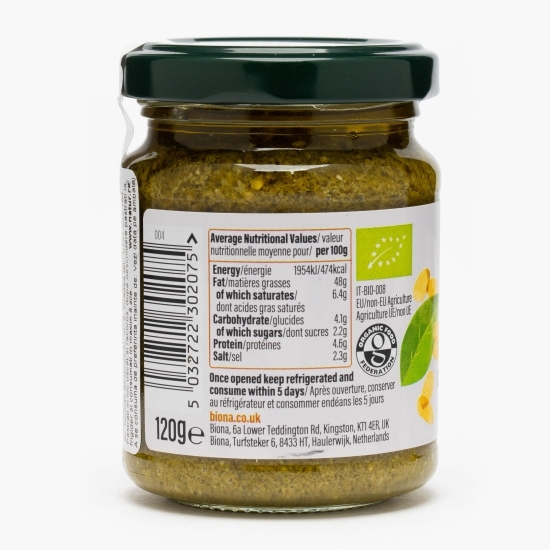 Pesto verde eco 120g
