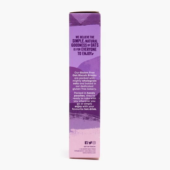 Biscuiți fără gluten din ovăz integral cu fructe 160g