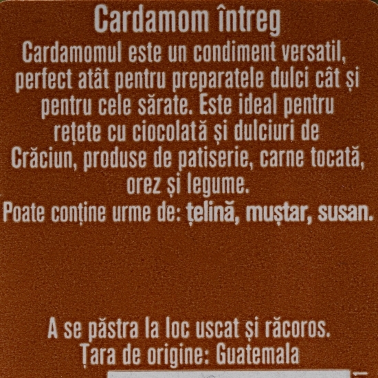Cardamom întreg 18g