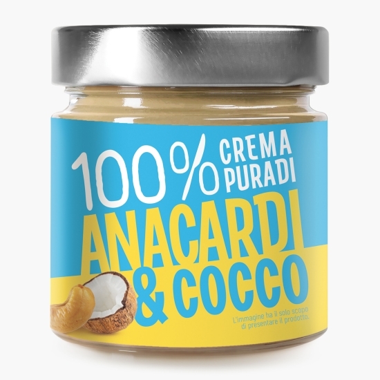 Cremă pură de caju și nucă de cocos 175g