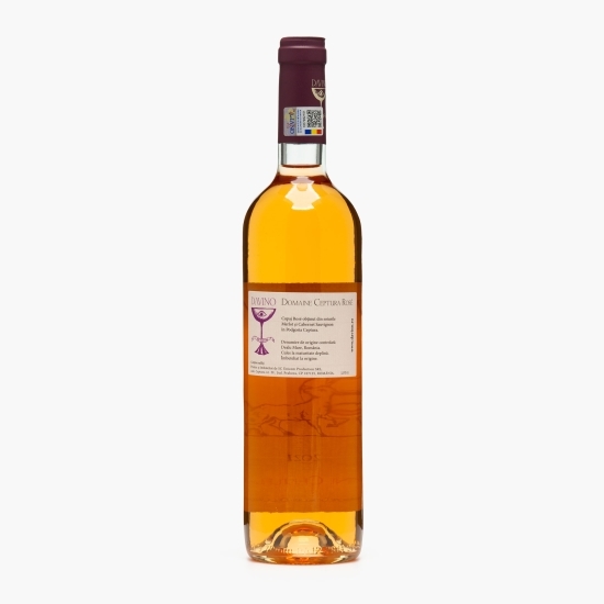 Vin rose sec Cabernet Sauvignon & Merlot, 14.6%, 0.75l