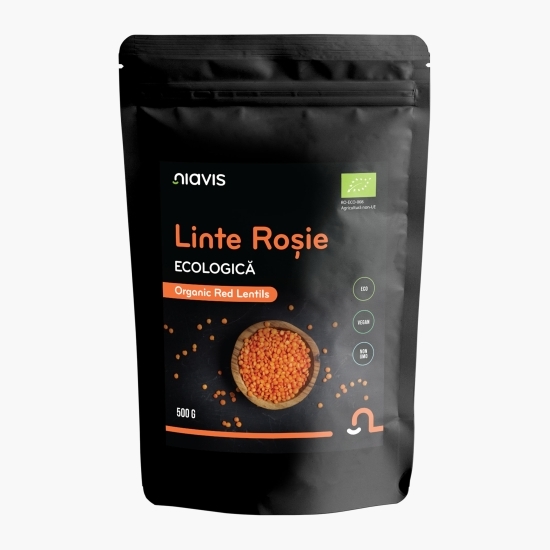 Linte roșie ecologică 500g