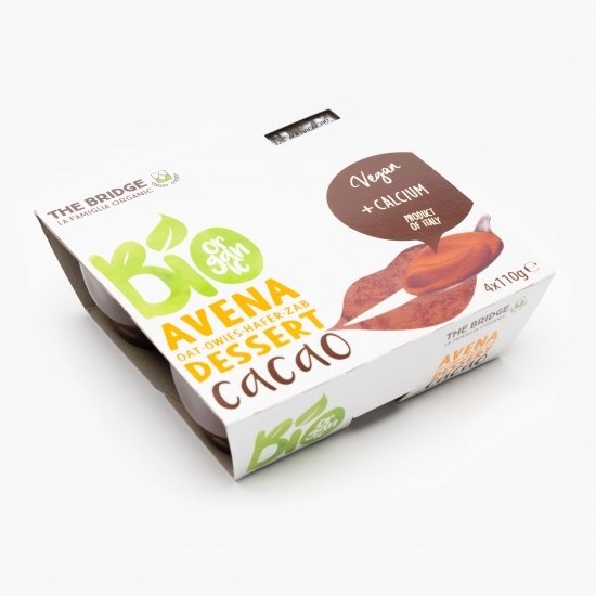 Desert ecologic din ovăz cu cacao 4x110g