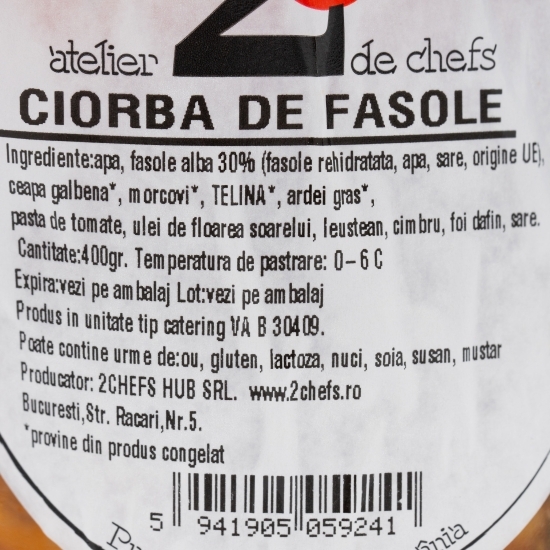 Ciorbă de fasole 400g
