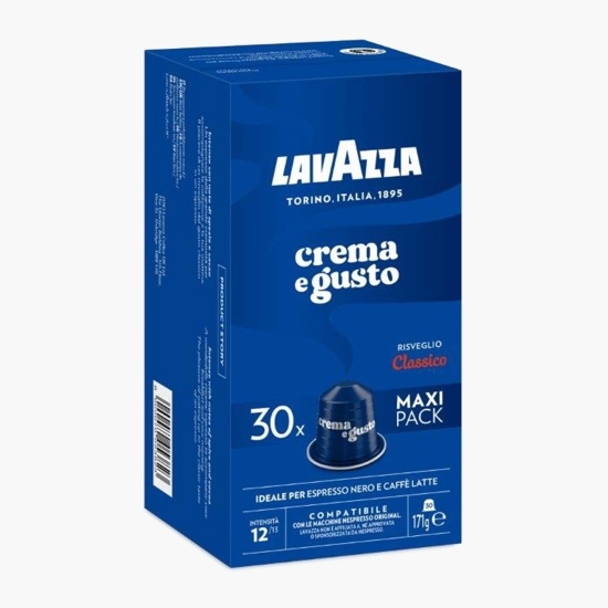 Crema e Gusto, 30 băuturi, 171g, capsule cafea compatibile Nespresso Original