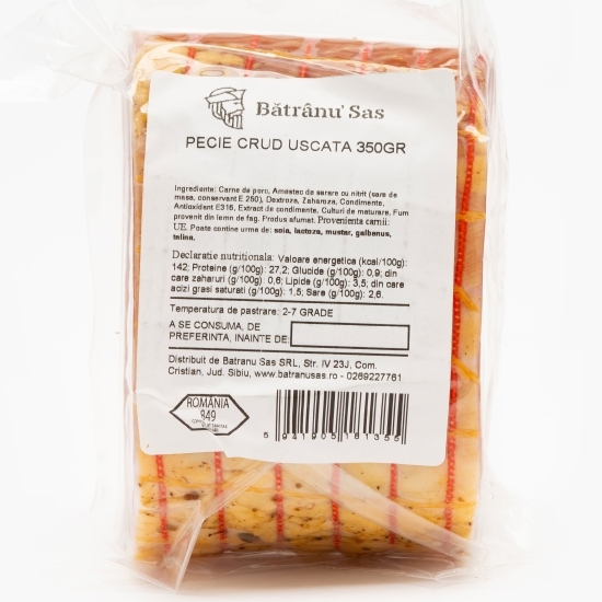 Pecie crud-uscată 350g