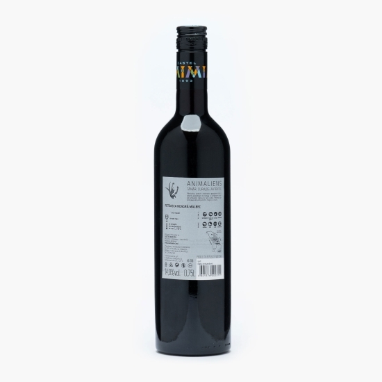 Vin roșu sec Fetească Neagră & Malbec, 14%, 0.75l