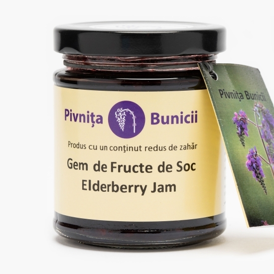 Gem de fructe de soc 190g
