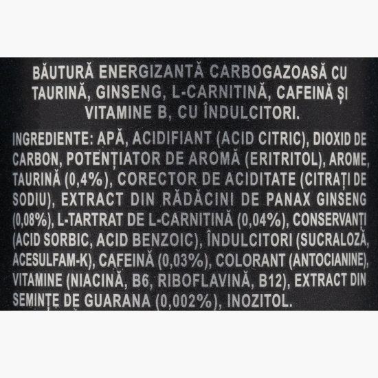 Băutură energizantă Green zero zahăr 0.5l