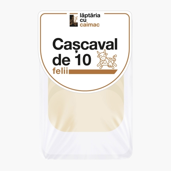 Cașcaval de 10, felii 120g