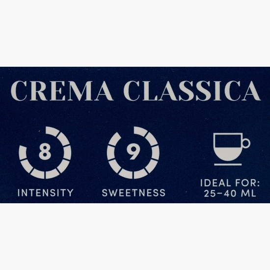 Crema Classica, Mia Napoli, Nespresso, 10 băuturi, capsule cafea