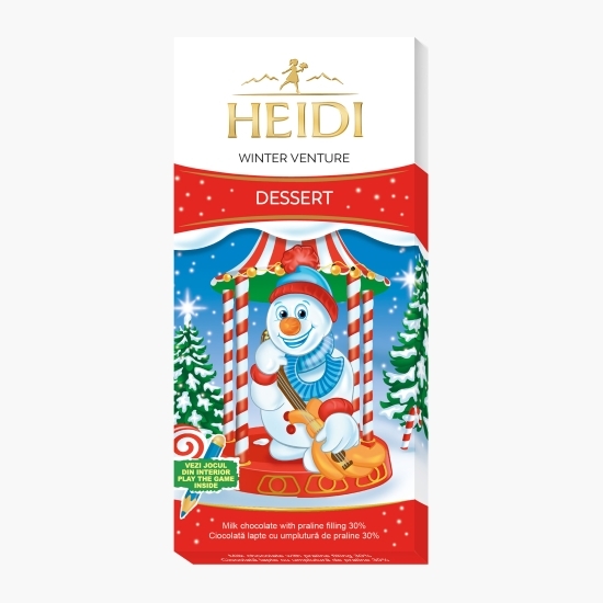 Ciocolată cu lapte cu umplutură de praline 90g