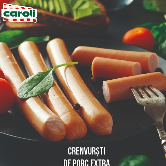 Crenvurști de porc extra 280g