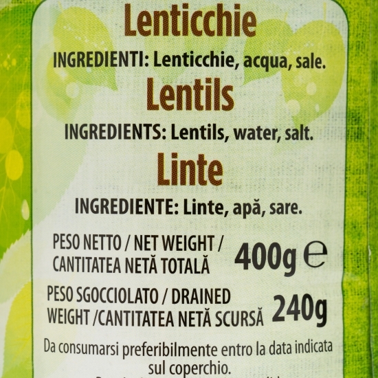 Linte conservată 400g