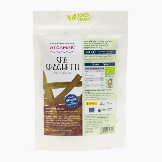 Alge marine Sea Spaghetti eco, 50g