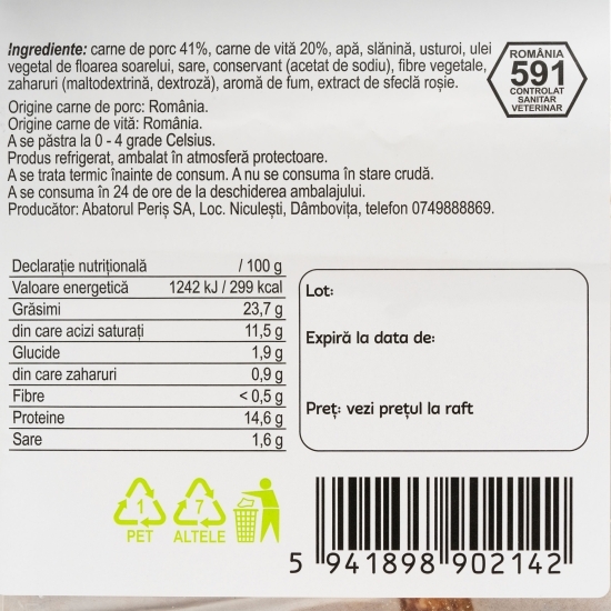 Mici de porc și vită 1000g