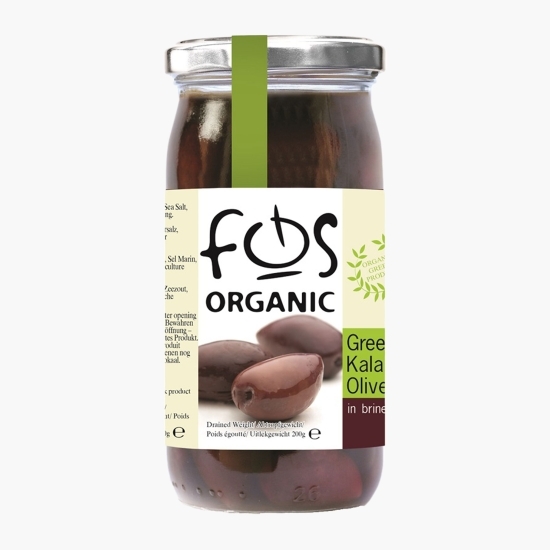 Măsline  Kalamata în saramură eco 350g 