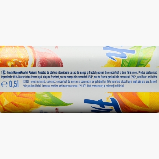Bere fără alcool mango & fructul pasiunii doză 4x0.5l