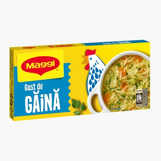 Bază pentru mâncăruri Cuburi cu gust de găină 120g