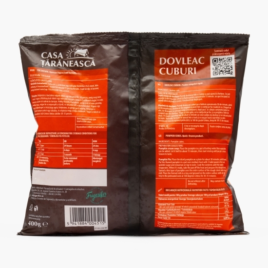 Dovleac cuburi 400g