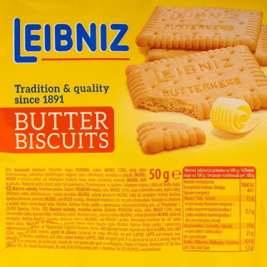 Biscuiți cu unt 50g