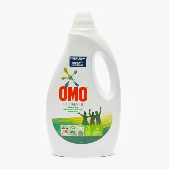 Detergent de rufe lichid gel Ultimate Fresh Clean 40 spălări, 2l