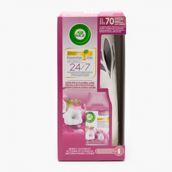 Spray automat „satin fin și floarea lunii” 250ml