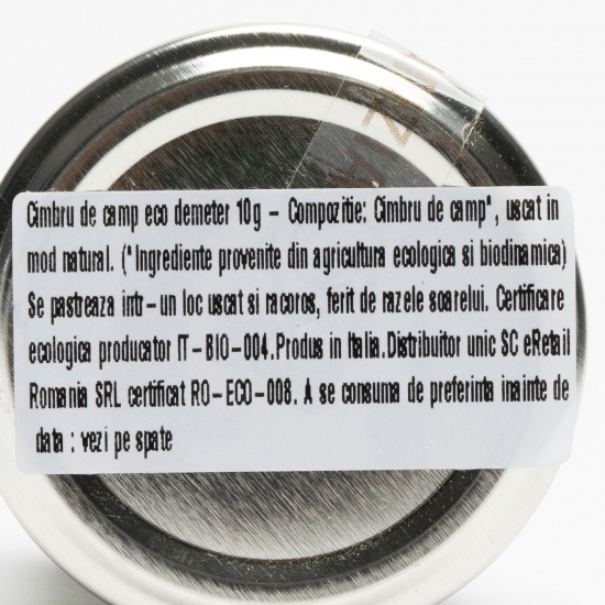 Cimbru de câmp eco demeter 10g