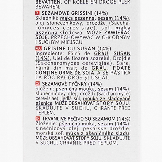 Grisine cu susan 120g