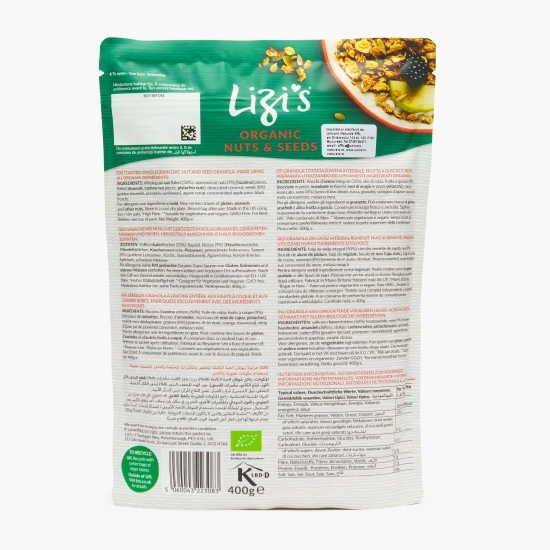 Granola eco nuci și semințe 400g