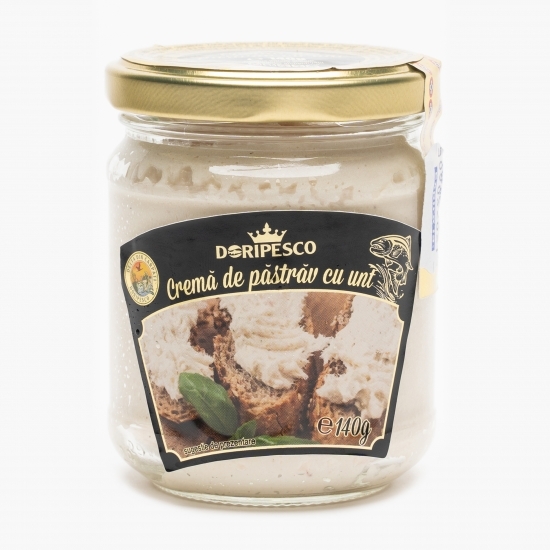 Cremă de păstrăv cu unt 140g