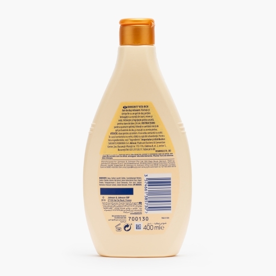 Gel de duș relaxant cu iaurt, miere și ovăz 400ml