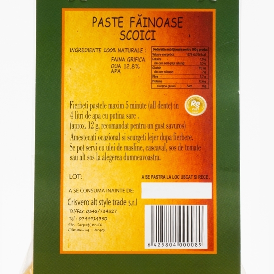 Paste scoici 250g