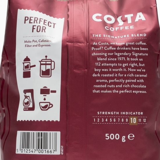 Signature Blend Dark 500g cafea boabe