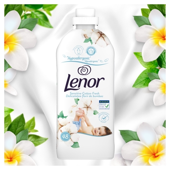 Balsam de rufe Sensitive, 48 spălări, 1.2l