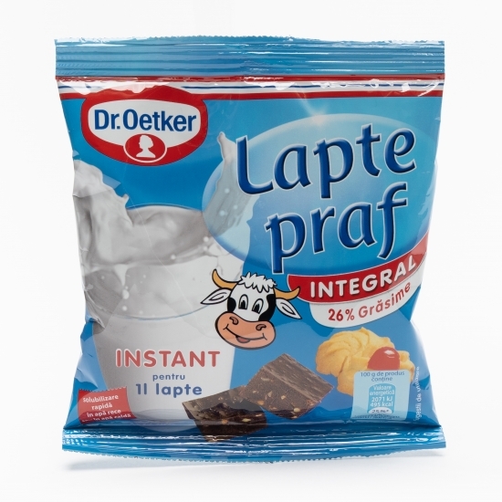 Lapte praf integral 26% grăsime, 130g