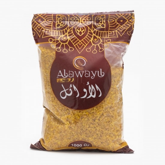 Boabe bulgur mare galben 1kg
