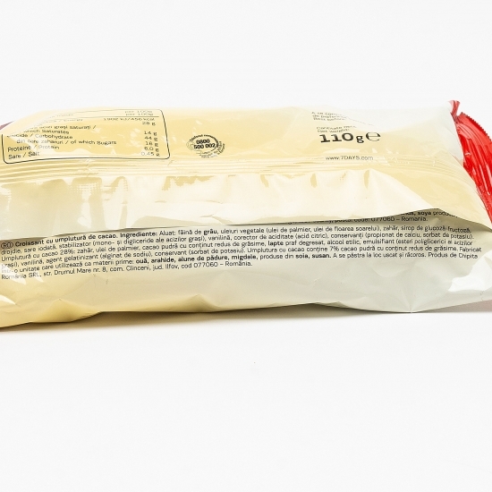 Croissant Super Max cu umplutură de cacao 110g