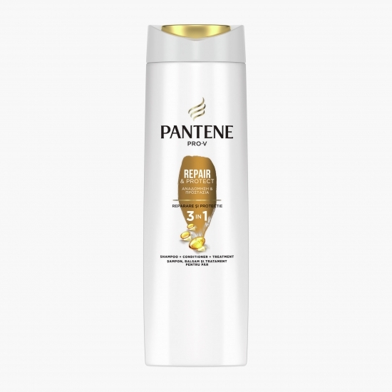 Șampon Pro-V 3-in-1 Repair & Protect pentru păr deteriorat 300ml