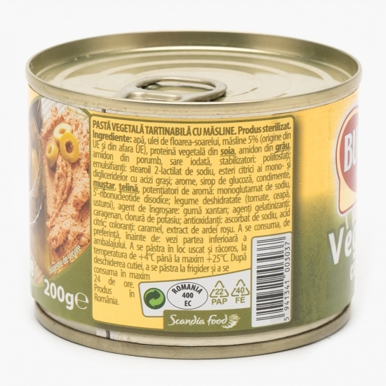 Pastă vegetală tartinabilă cu măsline 200g