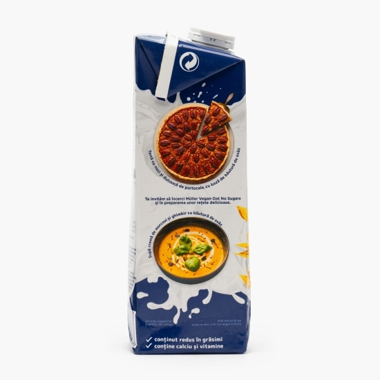 Băutură vegetală pe bază de ovăz, fără zaharuri 1l