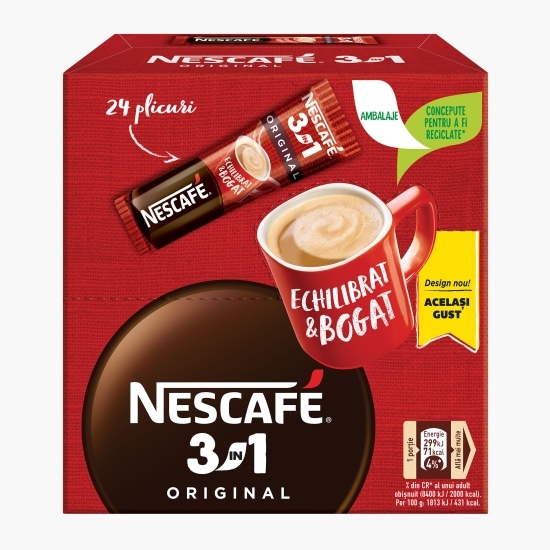 Mix de cafea instant Original plicuri, 24x15.5g