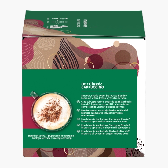 Cappuccino, 6 băuturi, 120g, capsule cafea