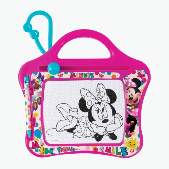Tablă magnetică de desen Minnie Magic Scribbler Travel +3 ani
