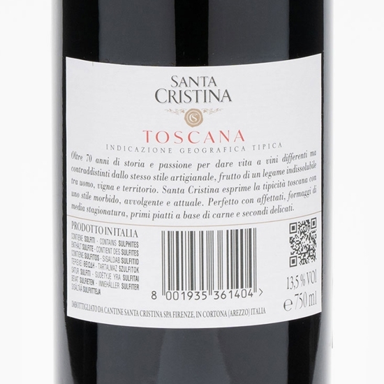 Vin roșu sec Sangiovese & Syrah & Merlot, 13.5%, 750ml
