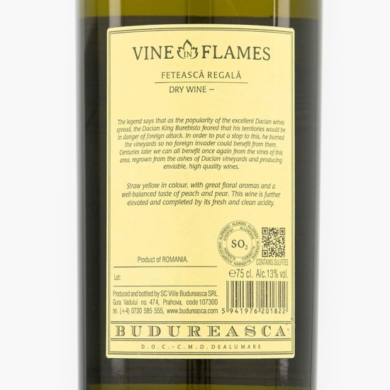 Vin alb sec Fetească Regală, 13%, 750ml