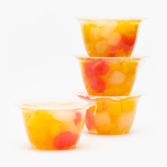 Salată de fructe în sirop 425g (cupă 113g x4)