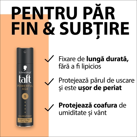 Fixativ Power&Fullness (5) pentu păr 250ml