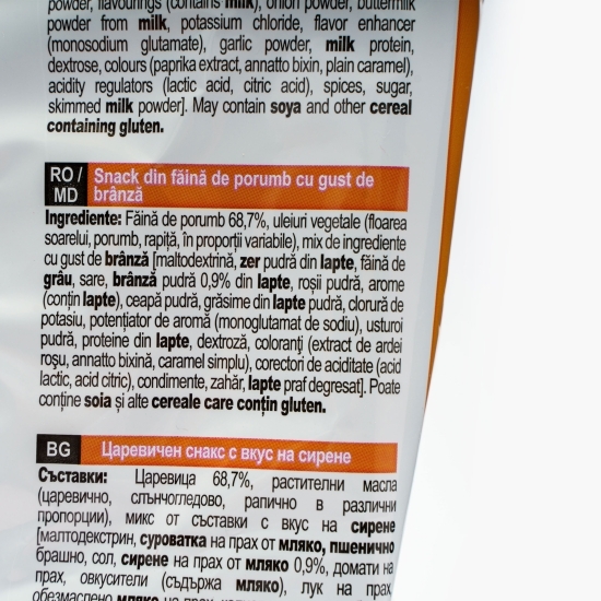 Chipsuri din făină de porumb cu gust de brânză 180g